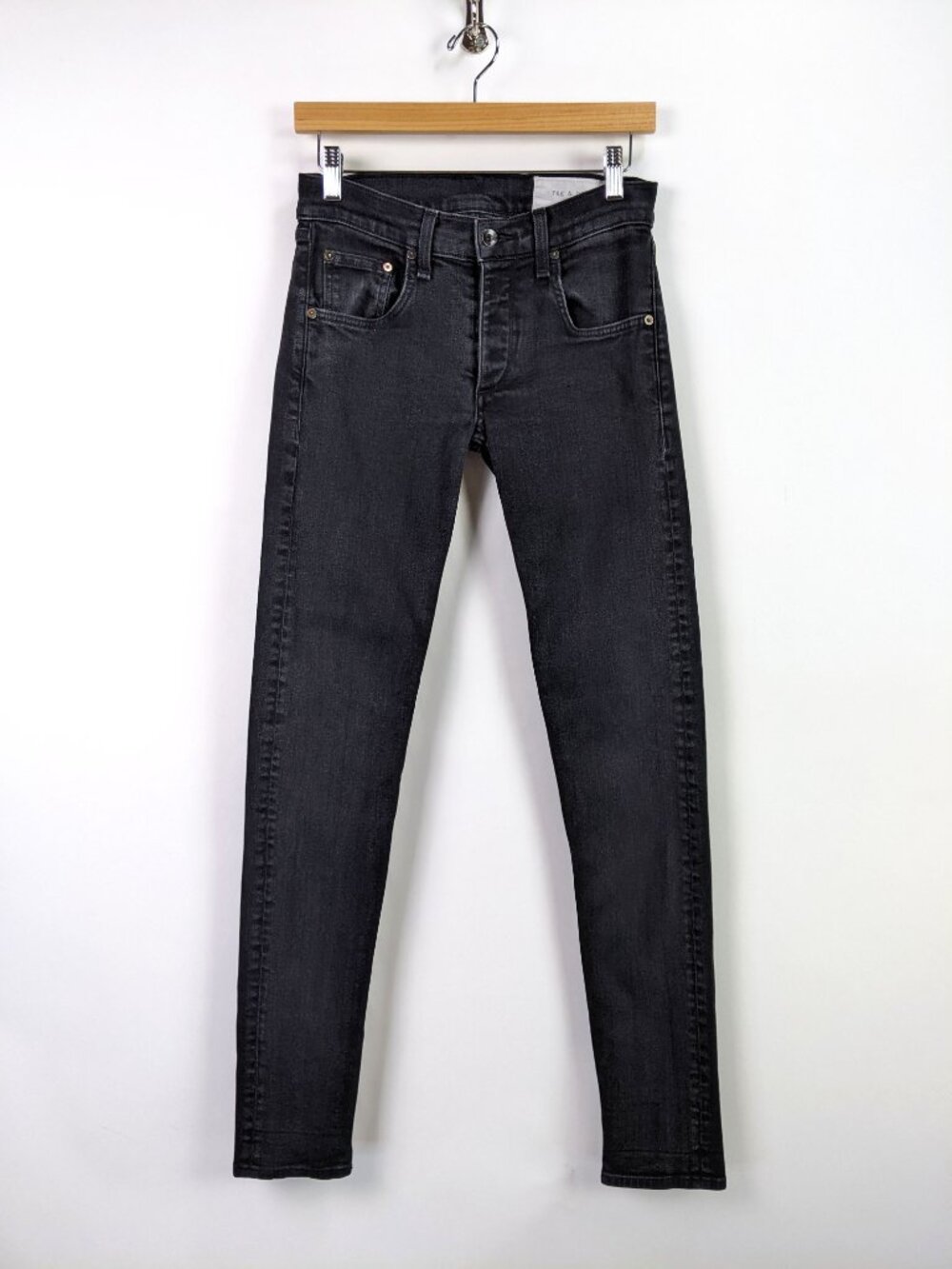 Rag & Bone Mens Fit 1 Extra Slim Skinny Jeans Button Fly Size 29